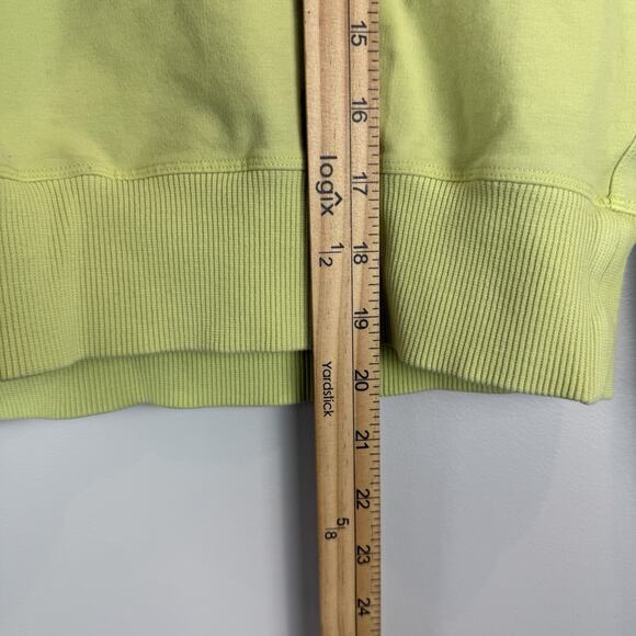 Lululemon Ready To Roll Sweatshirt M Bright Yellow Athletic Gym Workout Outdoor - Picture 9 of 9